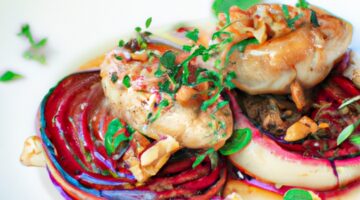 Zelňačka s krutony a sýrem.