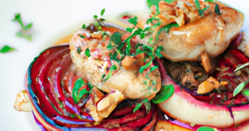 Zelňačka s krutony a sýrem.