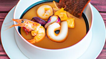 Bouillabaisse s česnekovým máslem