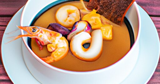 Bouillabaisse s česnekovým máslem