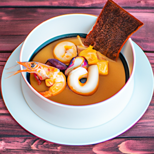 Bouillabaisse s česnekovým máslem