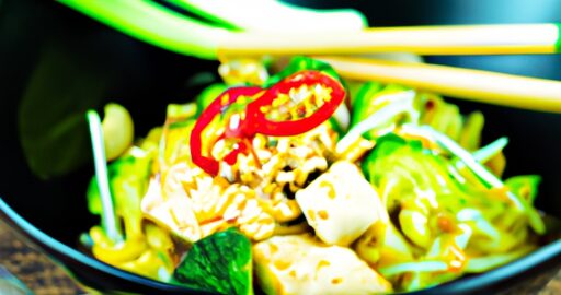 Kuřecí Wok s zeleninou