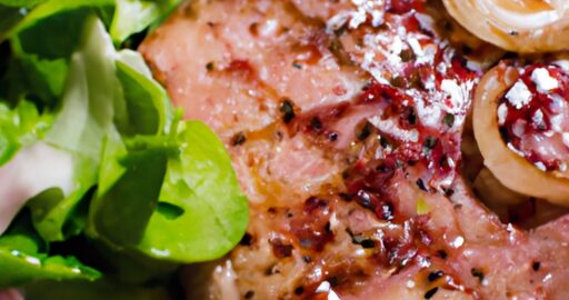 Květákový steak s pestem bazalkového ořechu