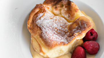 Kláskové suflé s jahodami