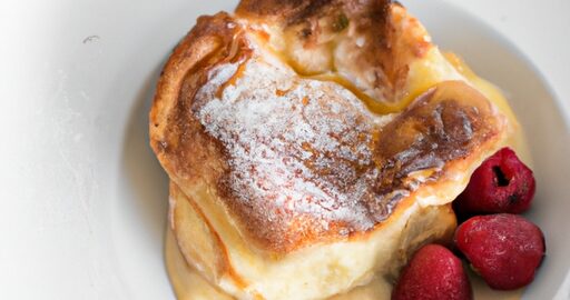 Kláskové suflé s jahodami