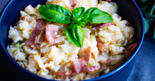 Parmazánové rizoto s houbami