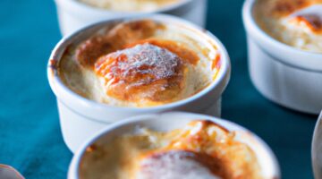 Kuřecí sýrové soufflé se špenátem