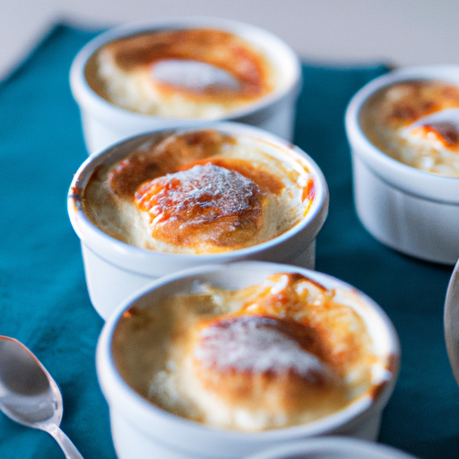 Kuřecí sýrové soufflé se špenátem