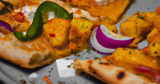 Masala naan s máslovým paneerem