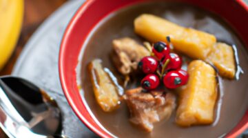 Zapečený loupák z brambor.