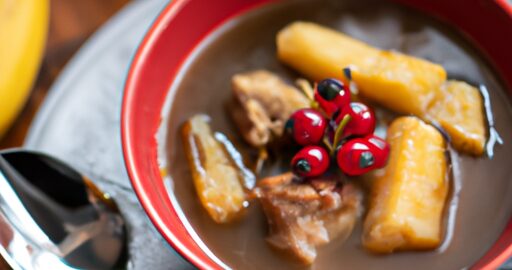 Zapečený loupák z brambor.