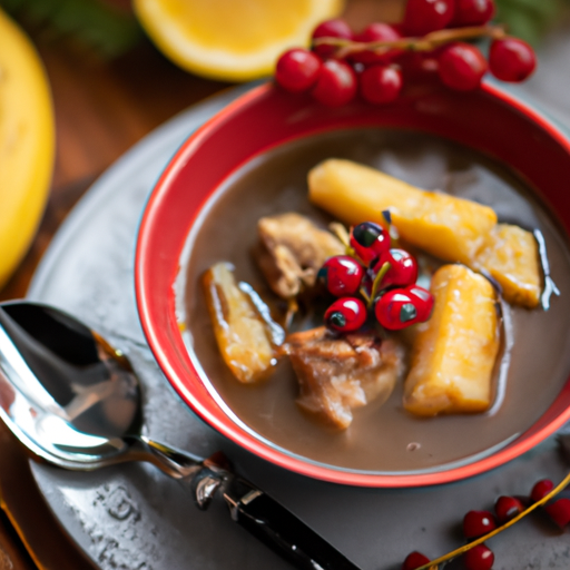 Zapečený loupák z brambor.