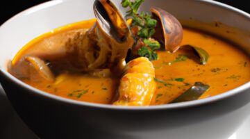 Bouillabaisse rybí polévka s rajčaty