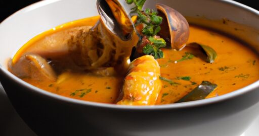 Bouillabaisse rybí polévka s rajčaty