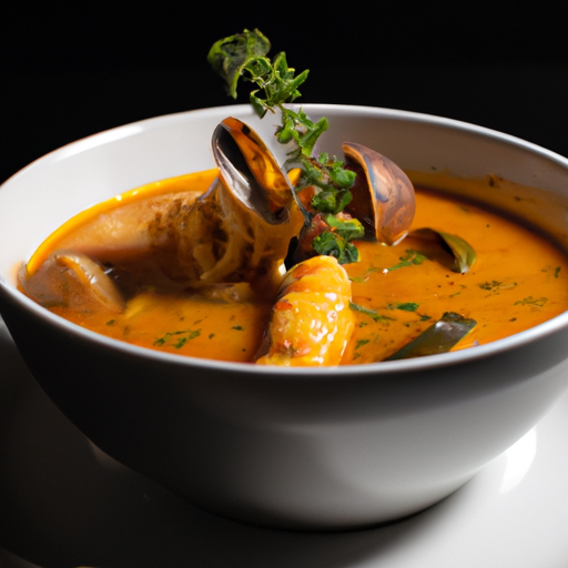 Bouillabaisse rybí polévka s rajčaty