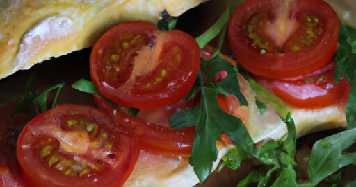 Smažený chléb se zeleninou