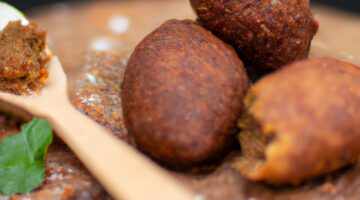 Kibbeh – pikantní masový dort.