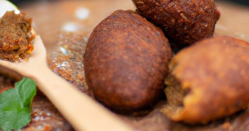 Kibbeh – pikantní masový dort.