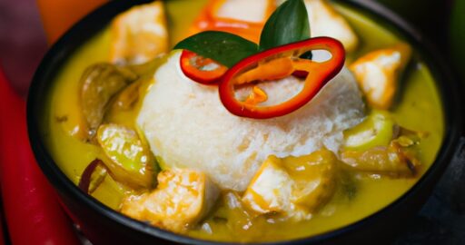 Hovězí thajské curry s kokosem