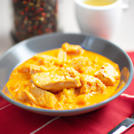 Kuřecí basquaise s paprikou a rajčaty