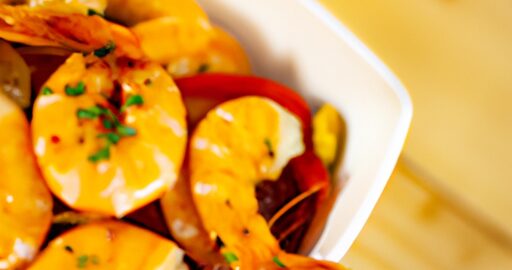 Pečené krevety s chilli a česnekem