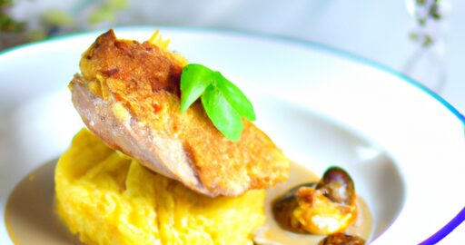 Kuře s bramborovou kaší a šťouchanou zeleninou