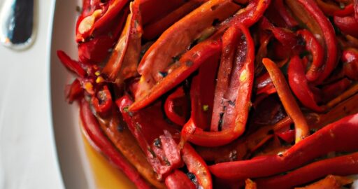 Plněné papriky mírně pikantní.