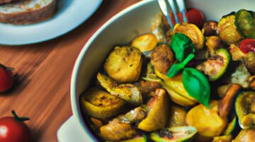 Ratatouille s kuřecím masem