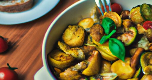 Ratatouille s kuřecím masem