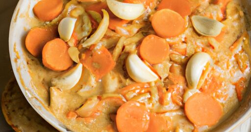 Rajčatový kari se špenátem a brambory