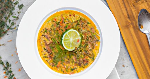 Cizrna a zeleninový kari