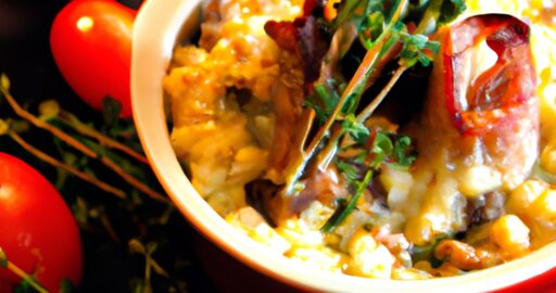 Hovězí s brusinkami a chřestem