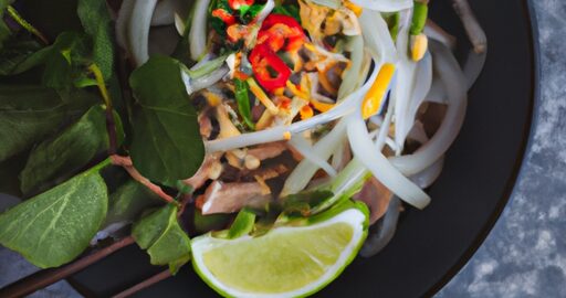 Pho bo, vietnamská hovězí polévka