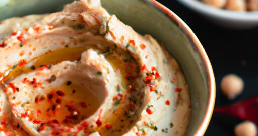 Hummus z pečené červené řepy