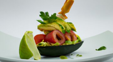 Ceviche z lososa s avokádem