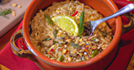 Kuskus s kuřecím masem a švestkami