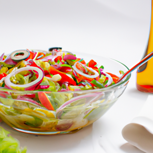 Loubieh bi zeit – fazolový salát.