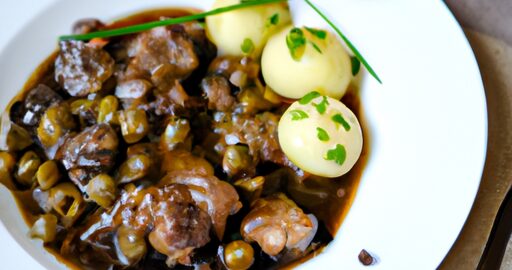 Hovězí Bourguignon s brambory