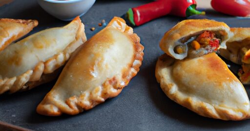 Argentinské empanadas s masem.