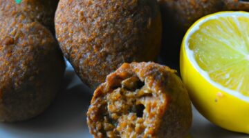 Kibbeh s jehněčím mletým masem