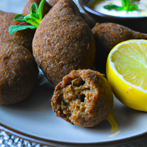 Kibbeh s jehněčím mletým masem