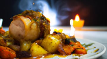 Tajin s kurčetem a olivami