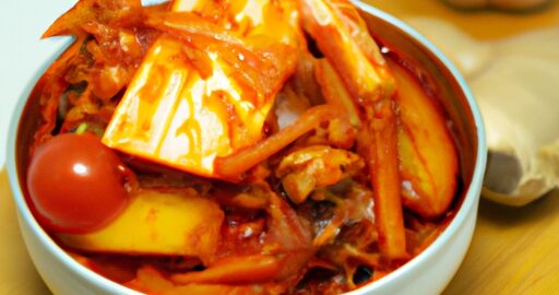 Kimchi jigae – pikantní polévka s kimchi