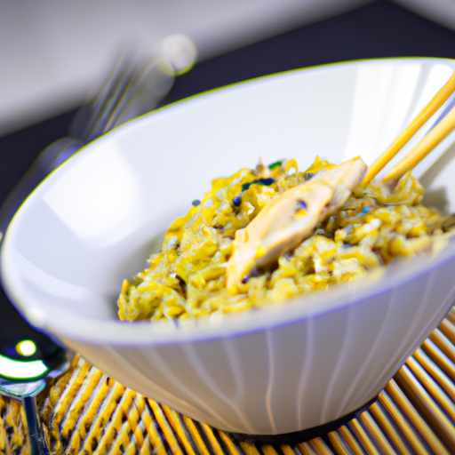 Kuře s koriandrem a rýží