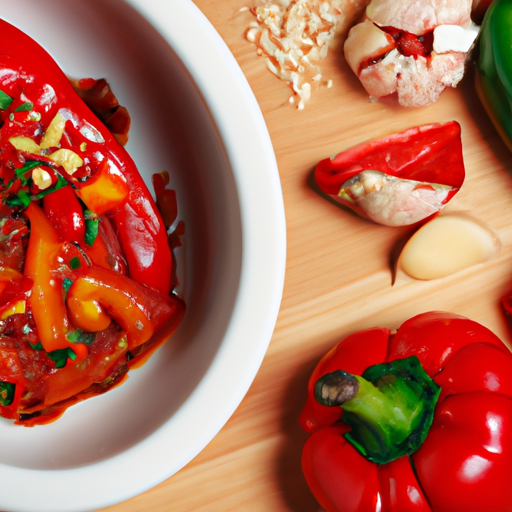 Plněné papriky s masem