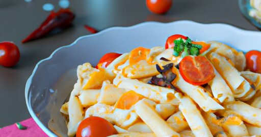 Kuřecí nudle s čínským zelím