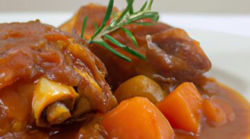 Kuřecí Coq au Vin Burgundsku.