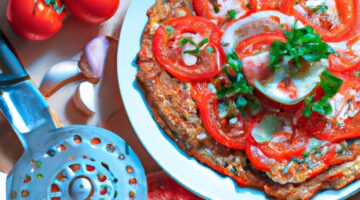 Plněný baklažán z Iráku