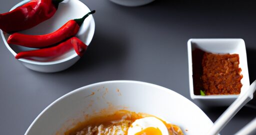 Ramen s vajíčkem a křupavým prasečím masem