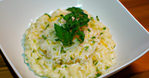 Brokolicový rizoto s mozzarellou